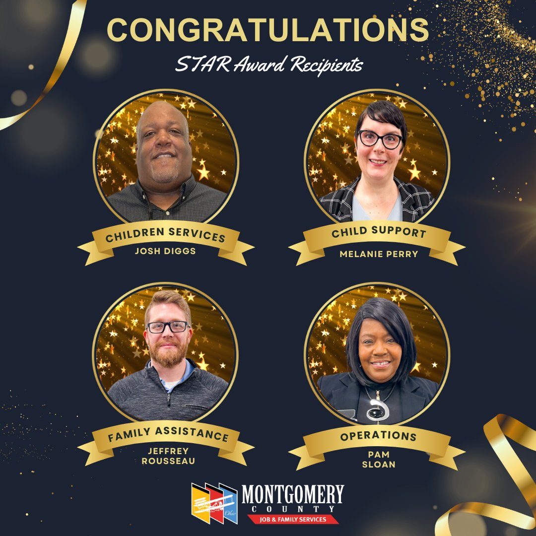 Montgomery - Let's give a big shoutout to the 4th Quarter STAR Award ...