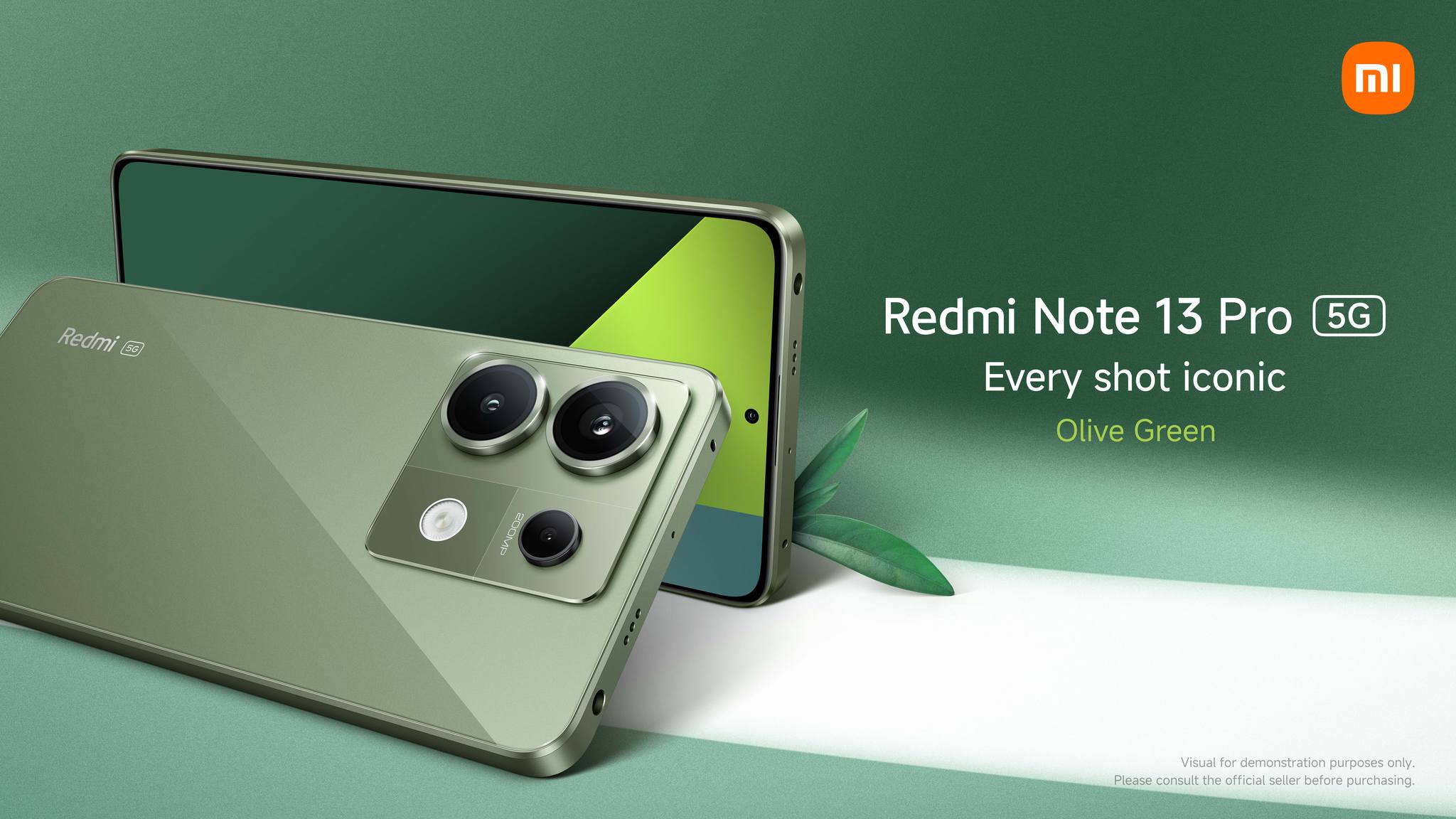 Experience the vibrant energy of the Lime Green Redmi Note 14 