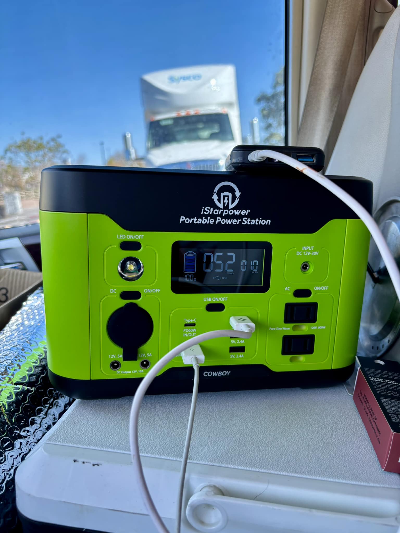 Wireless Charge Jump Starter | Portable Car Power Station