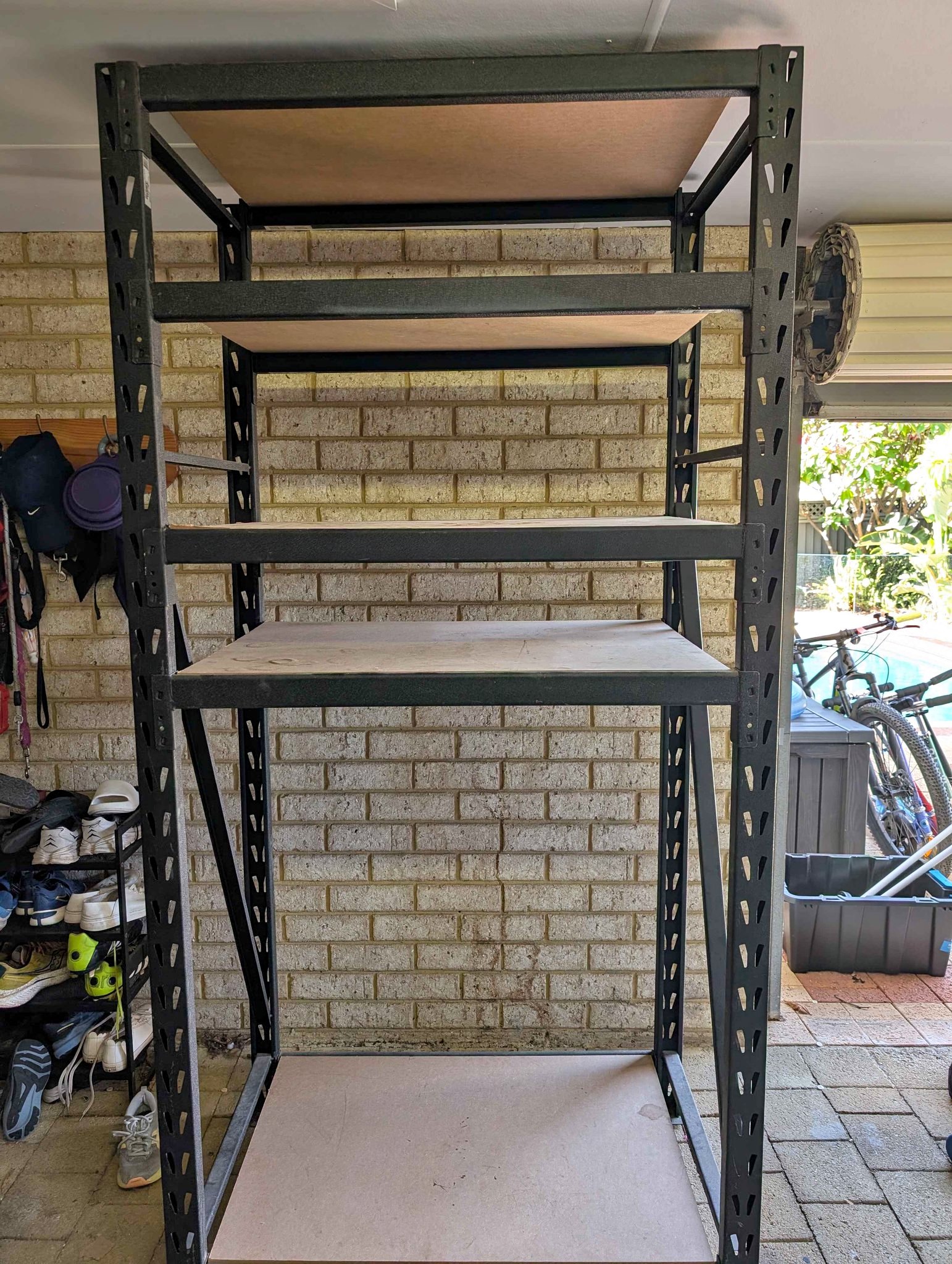 Rack-it 5 shelf storage (1000kg system) - Closet Organizers - Perth ...