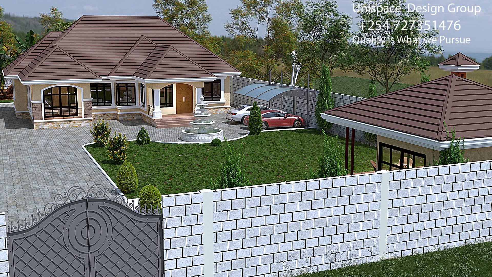 Proposed 3 bedroom bungalow with... - Unispace Design Group | Facebook