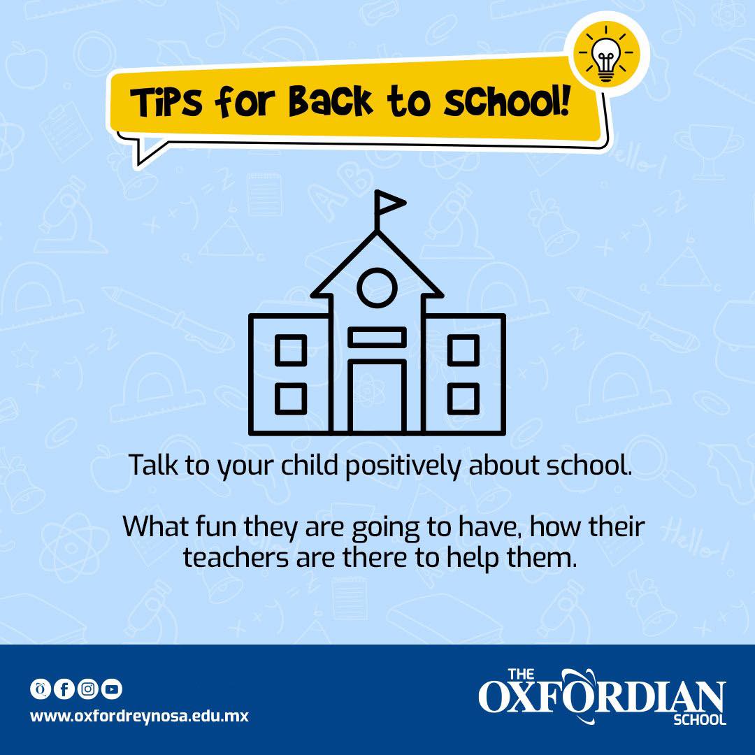 El regreso a clases puede ser difícil... - The Oxford School