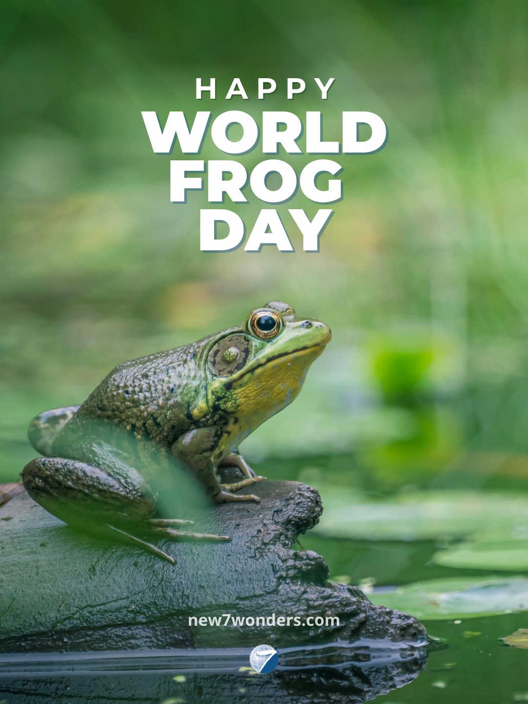 Happy World Frog Day! Small. Fragile. Essential. 🐸 Today, on