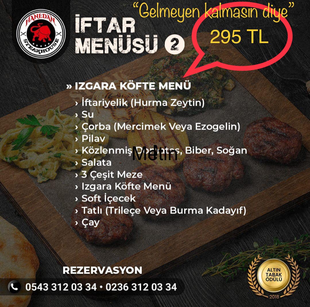 Hanedan Steak House | Turgutlu