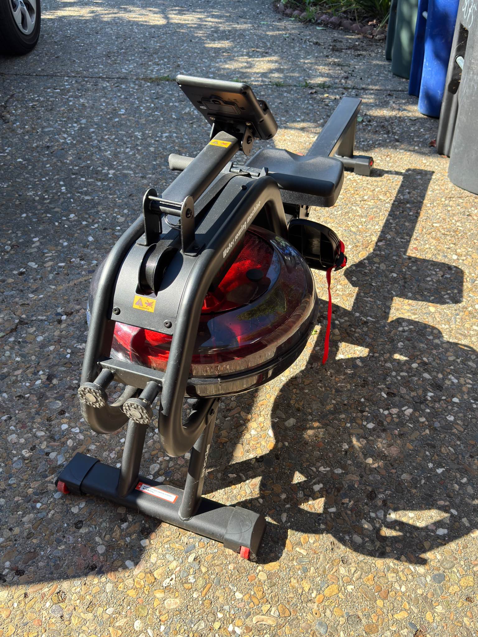 Snode Water Rowing machine - WR100 - Rowing Machines - Concord ...