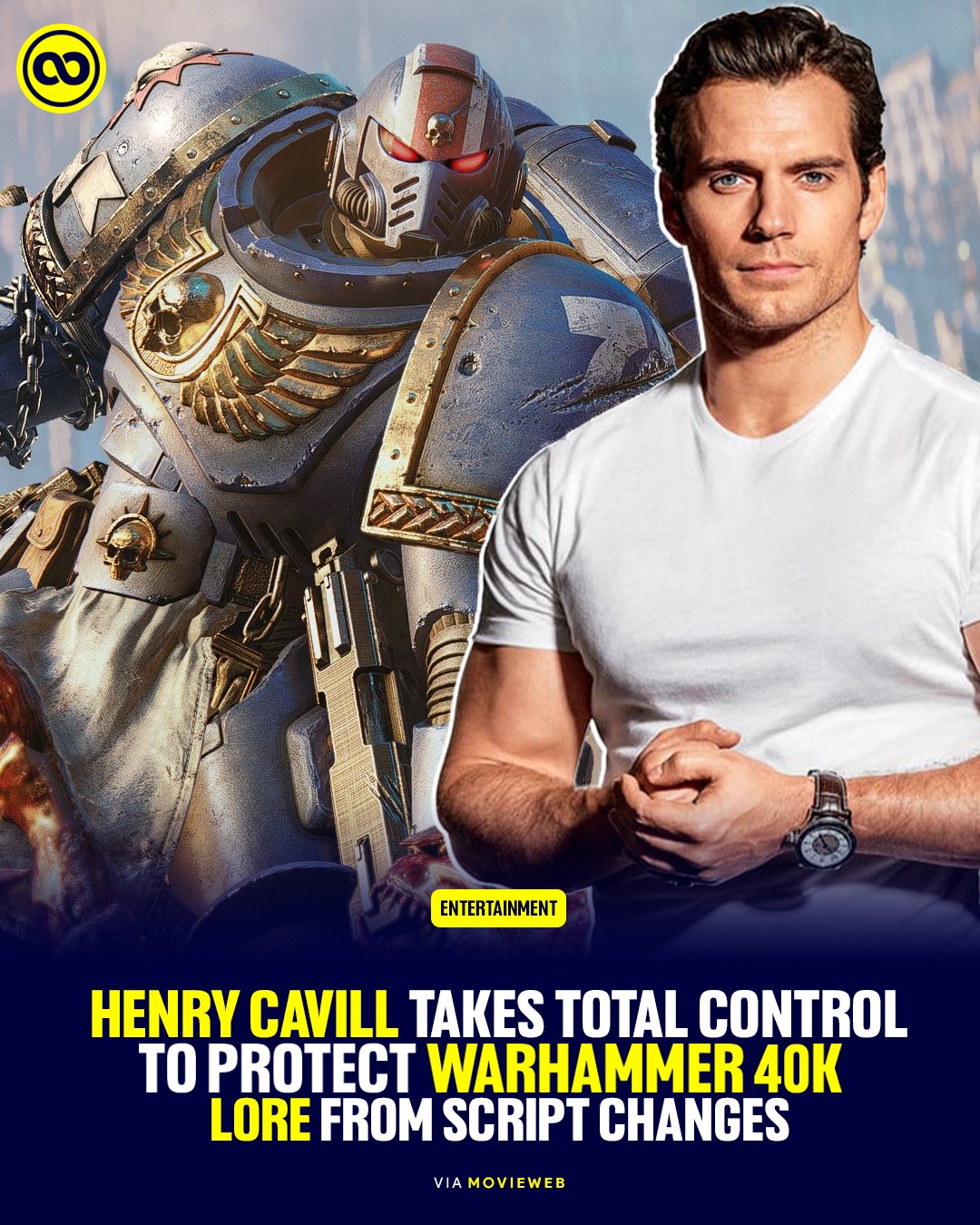 LOOPR - 📝💥 #HenryCavill is reportedly taking a militant approach to # ...