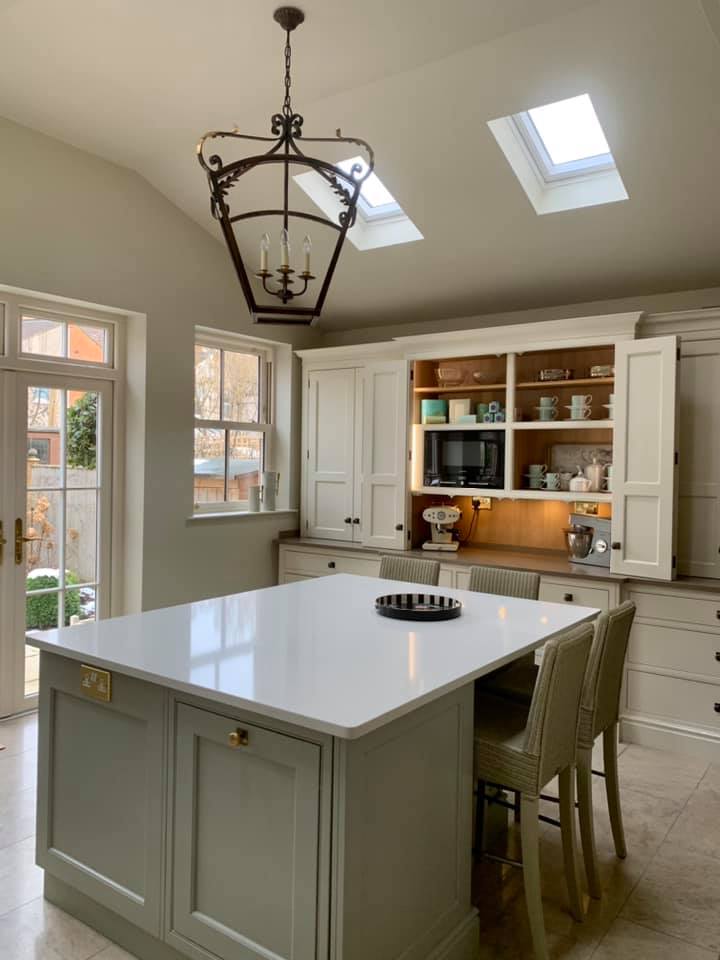 Clare Marie - The kitchen island has been restored and is...