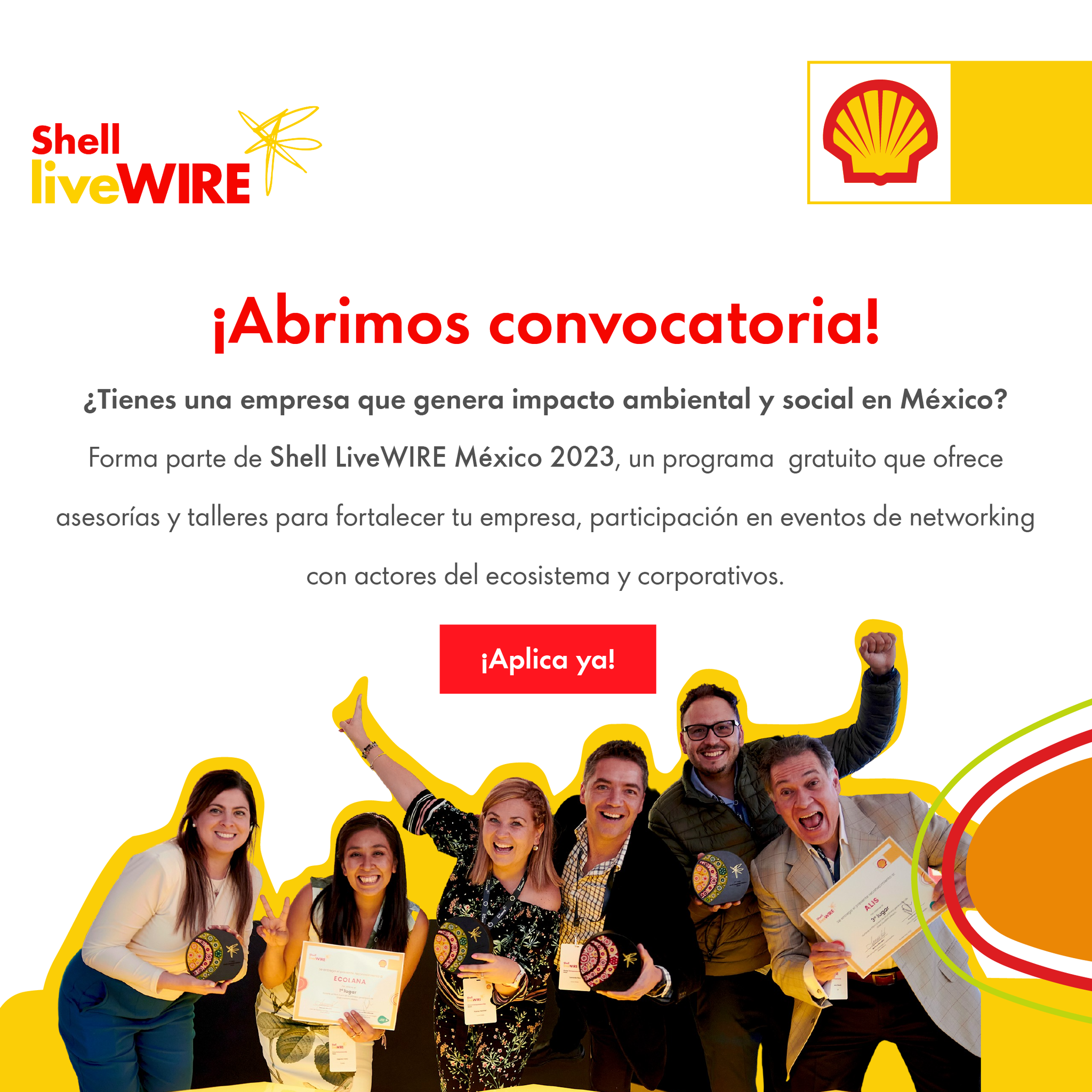 Shell Mexico - ¡Sé parte de la segunda generación de Shell LiveWIRE ...