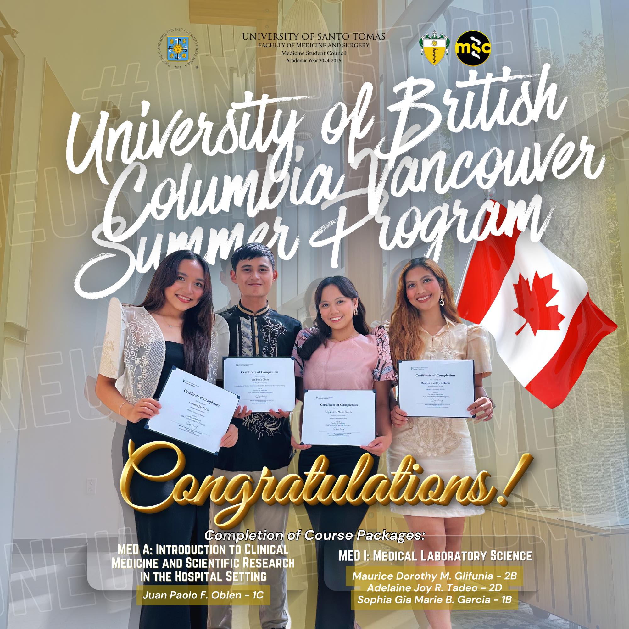 UST - UST FMS represent! 🫡 Let’s all acknowledge and congratulate our ...