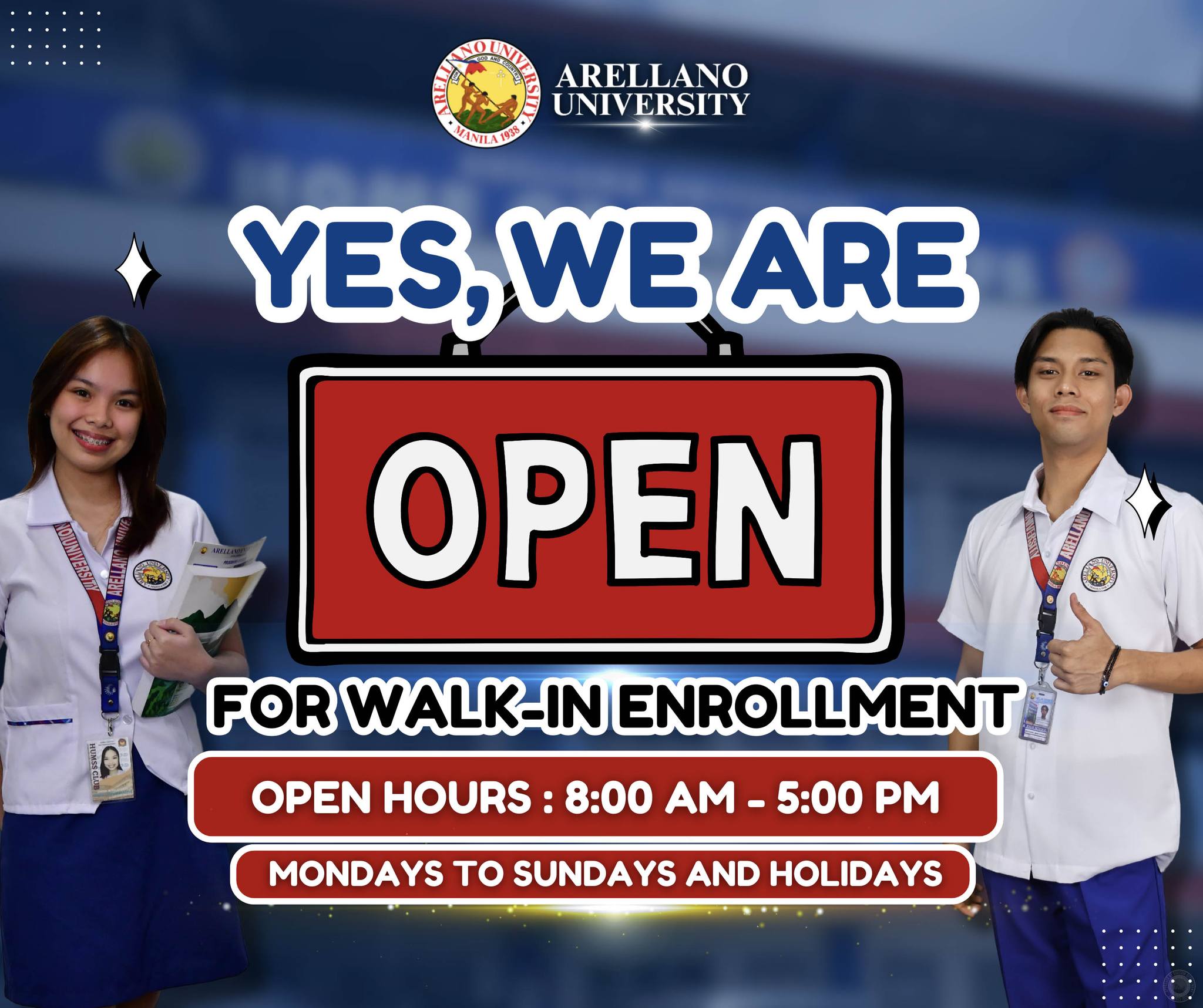 Arellano - Calling all Senior High School Enrollees! ENROLLMENT is ...