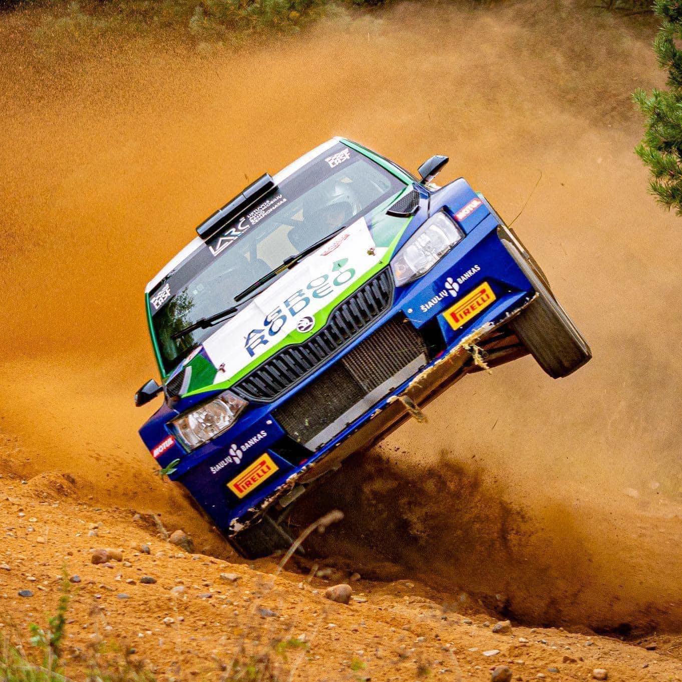 Andris Mālnieks rally co-driver