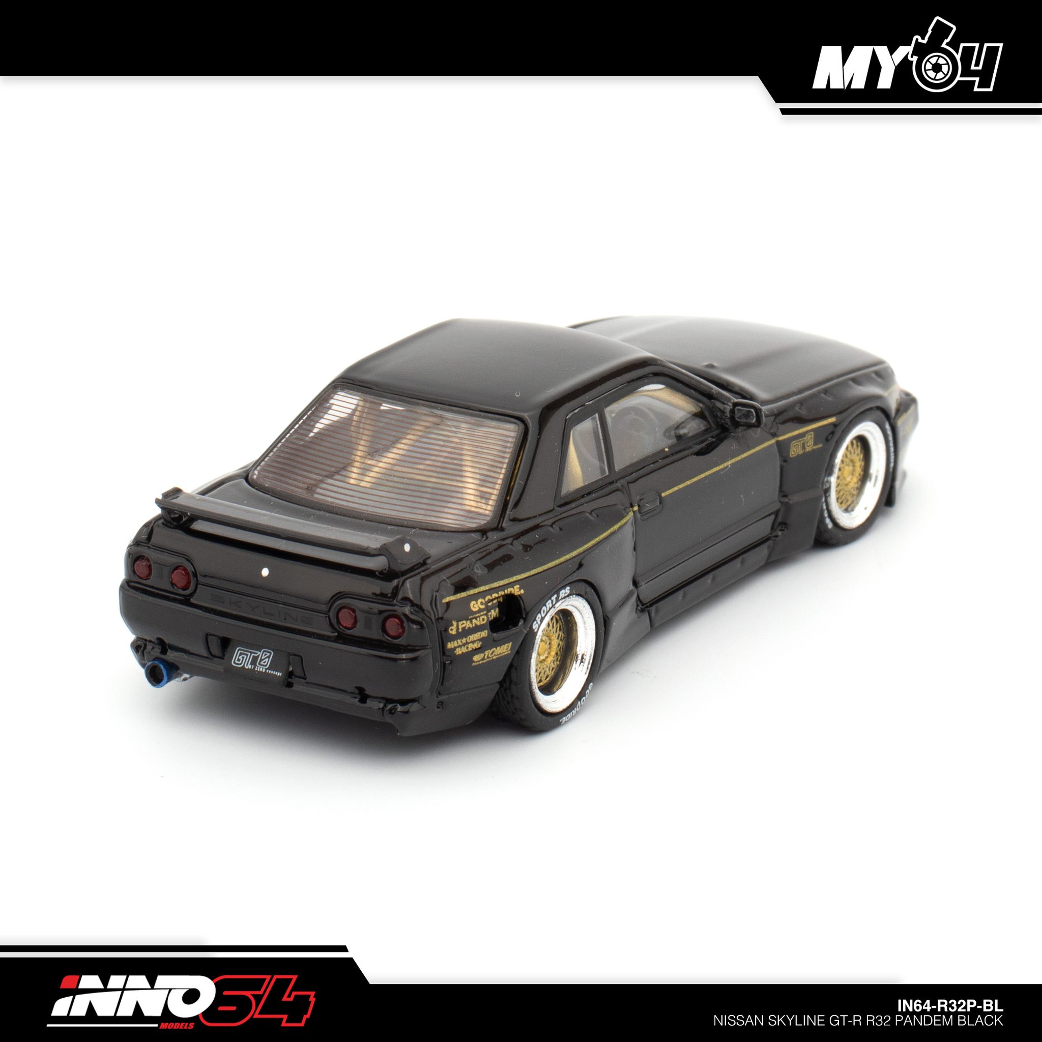 Inno64 Nissan Skyline GT-R R32 Pandem model release