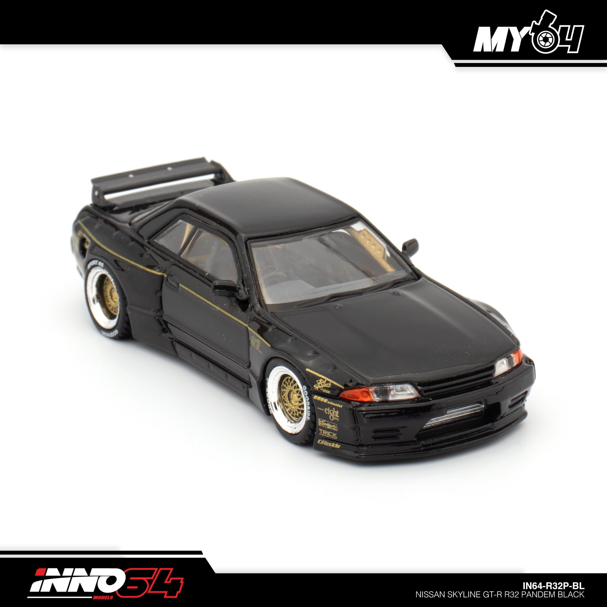 Inno64 Nissan Skyline GT-R R32 Pandem model release