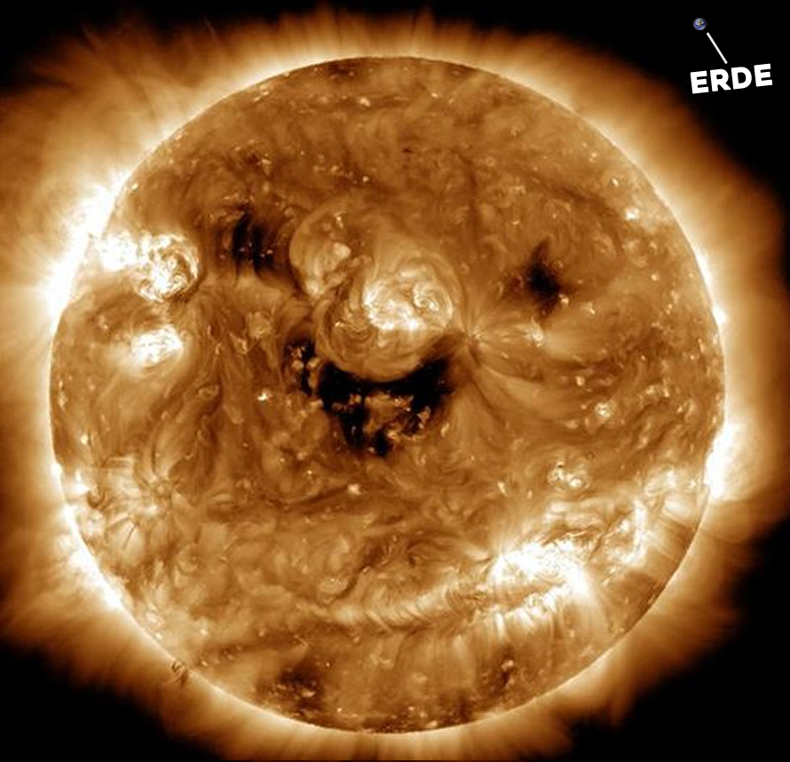 Astro-Tim - Dieses Lächeln präsentierte die Sonne uns...