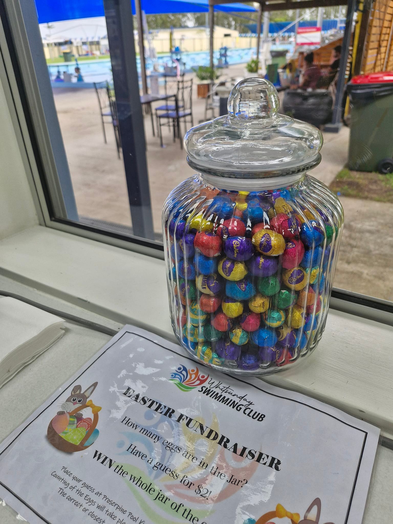 Whitsunday - We have an Easter Fundraiser happening. Guess how many ...
