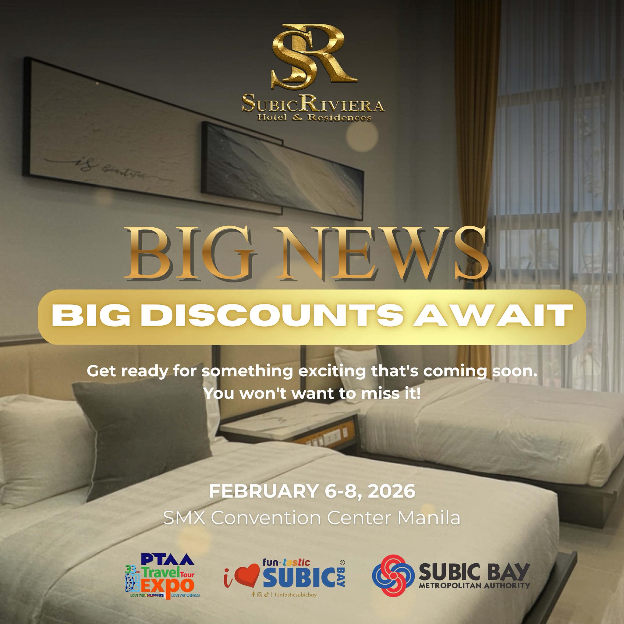 Get ready for a BIG... - Subic Riviera Hotel and Residences | Facebook