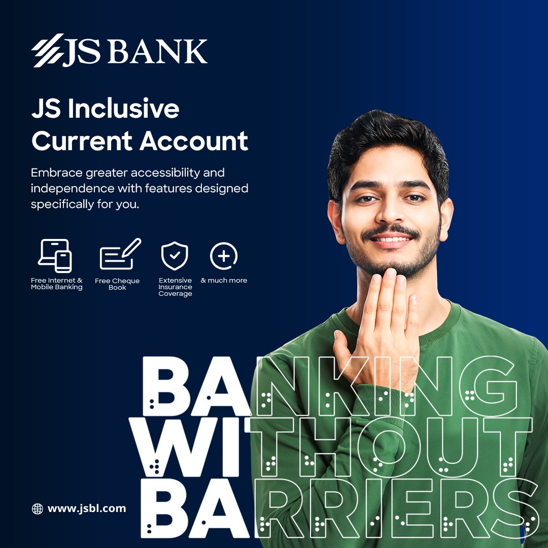 JS Bank - Introducing the JS Inclusive Current Account -... | Facebook