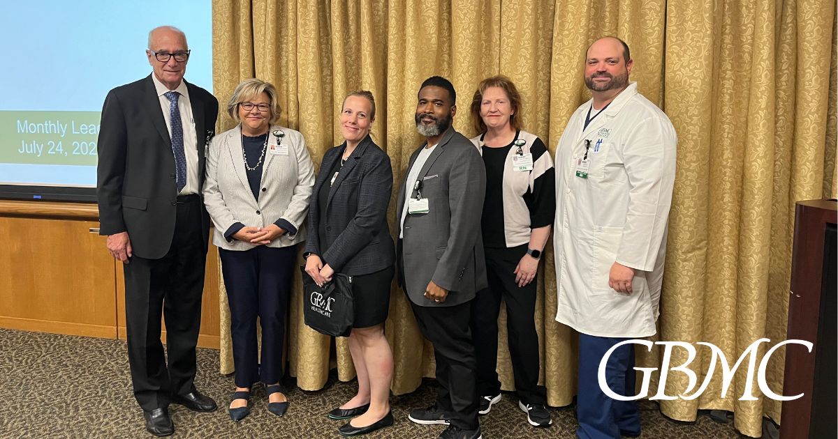 GBMC - Every month, at GBMC leadership meetings, staff members are ...