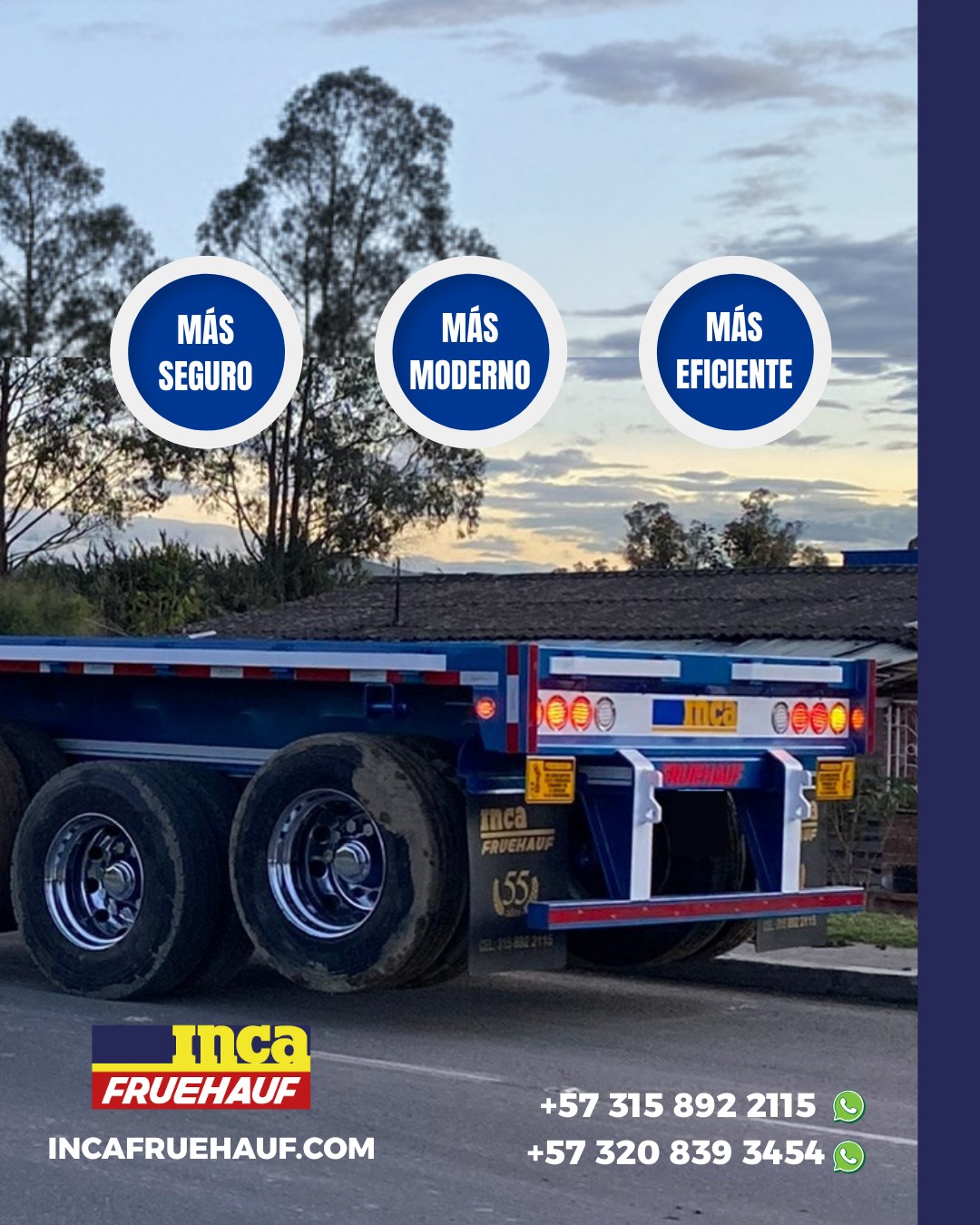 Trailers INCA Fruehauf added a... - Trailers INCA Fruehauf