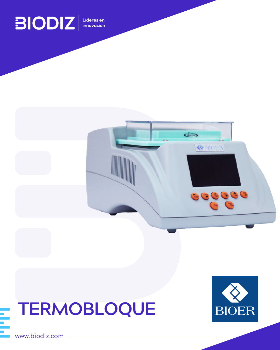 Biodiz - Termobloque ThermoCell es un bloque de calor seco, es un ...
