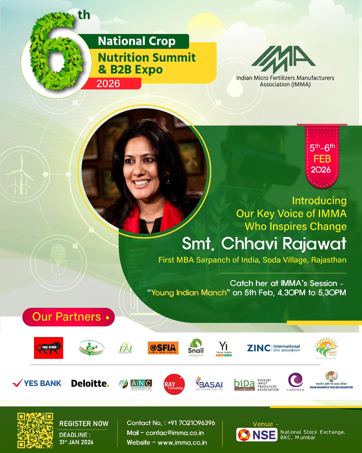 We are honored to welcome Ms. Chhavi Rajawat, India's first woman MBA ...