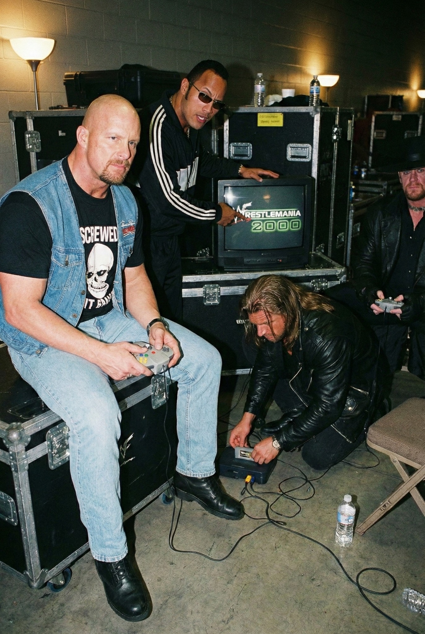 Taker＆triple H＆stone cold Wrestleverse - Off The Clock Rivalry 😂 Stone Cold Steve Austin