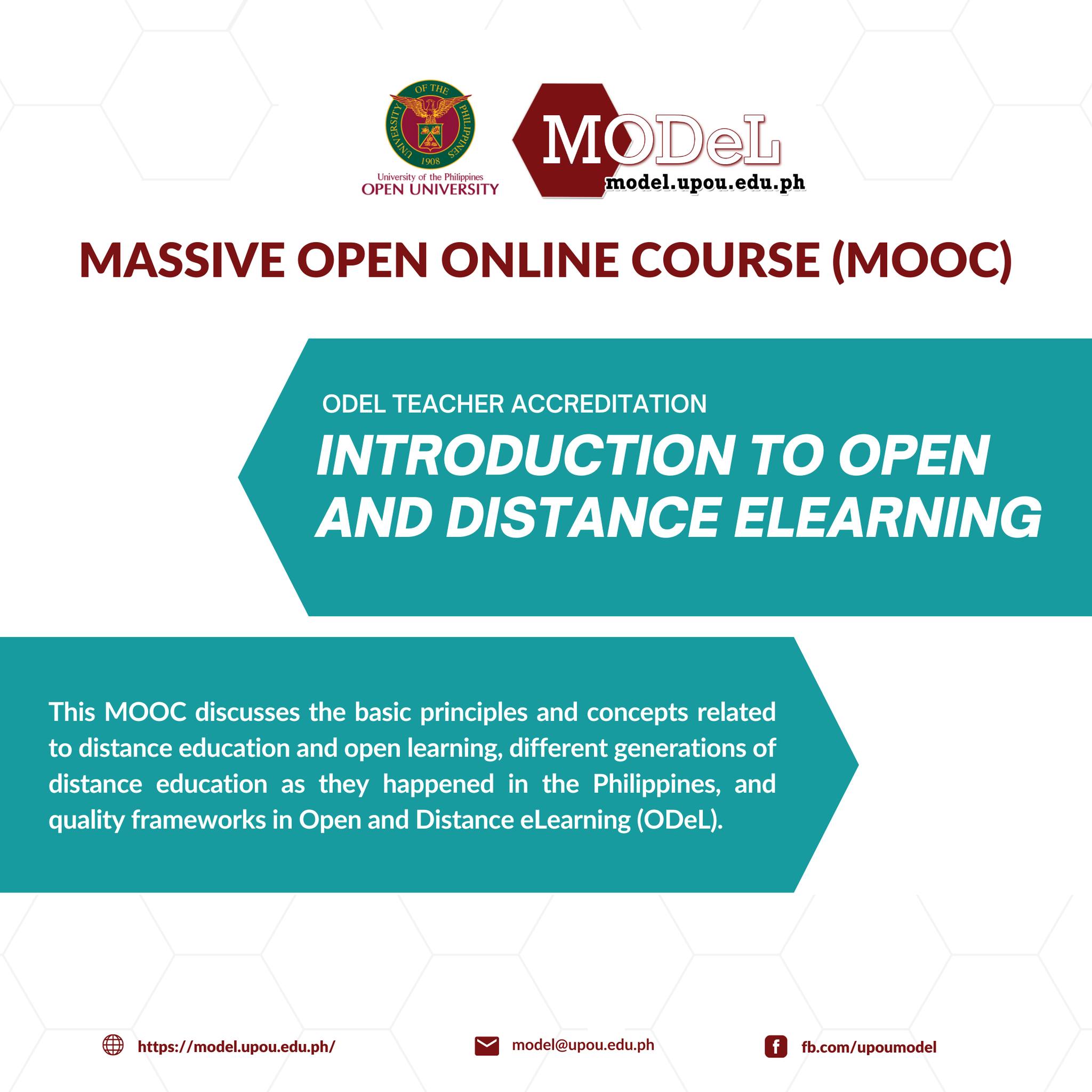 📢 NEW MOOC OPENING Ready to... - UP Open University (UPOU)