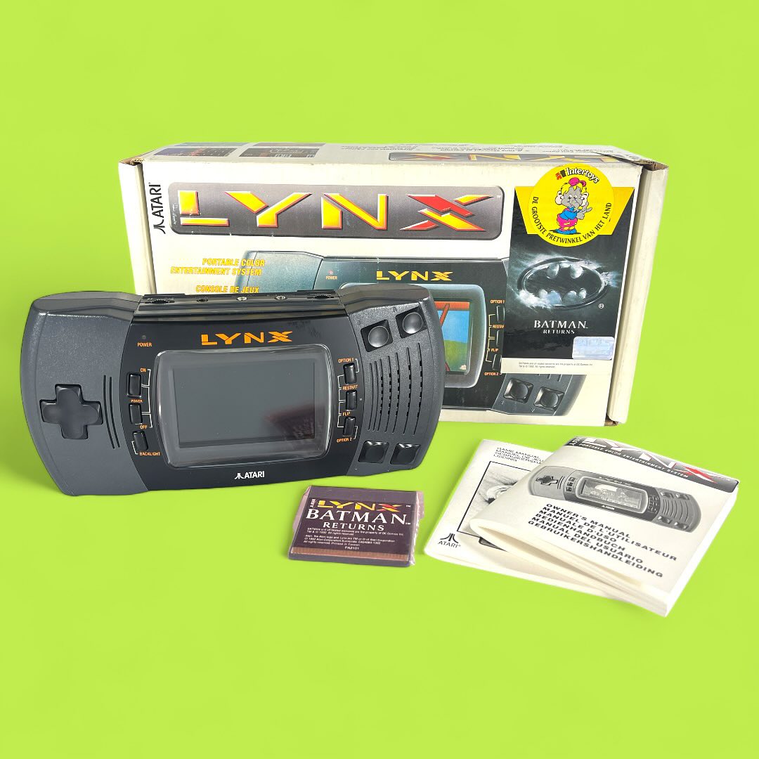 FOR SALE || ATARI LYNX 🎮 The Atari Lynx, debuting in 1989, was a