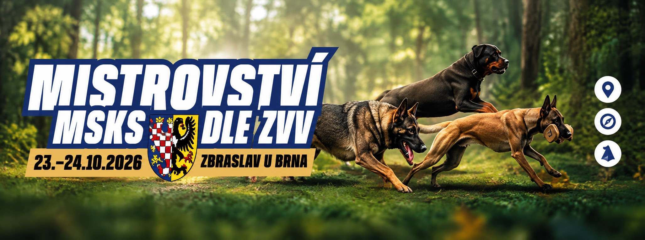 Mistrovství MSKS 2026 dle ZVV3 se zadáním titulu CACT a vloženým ...