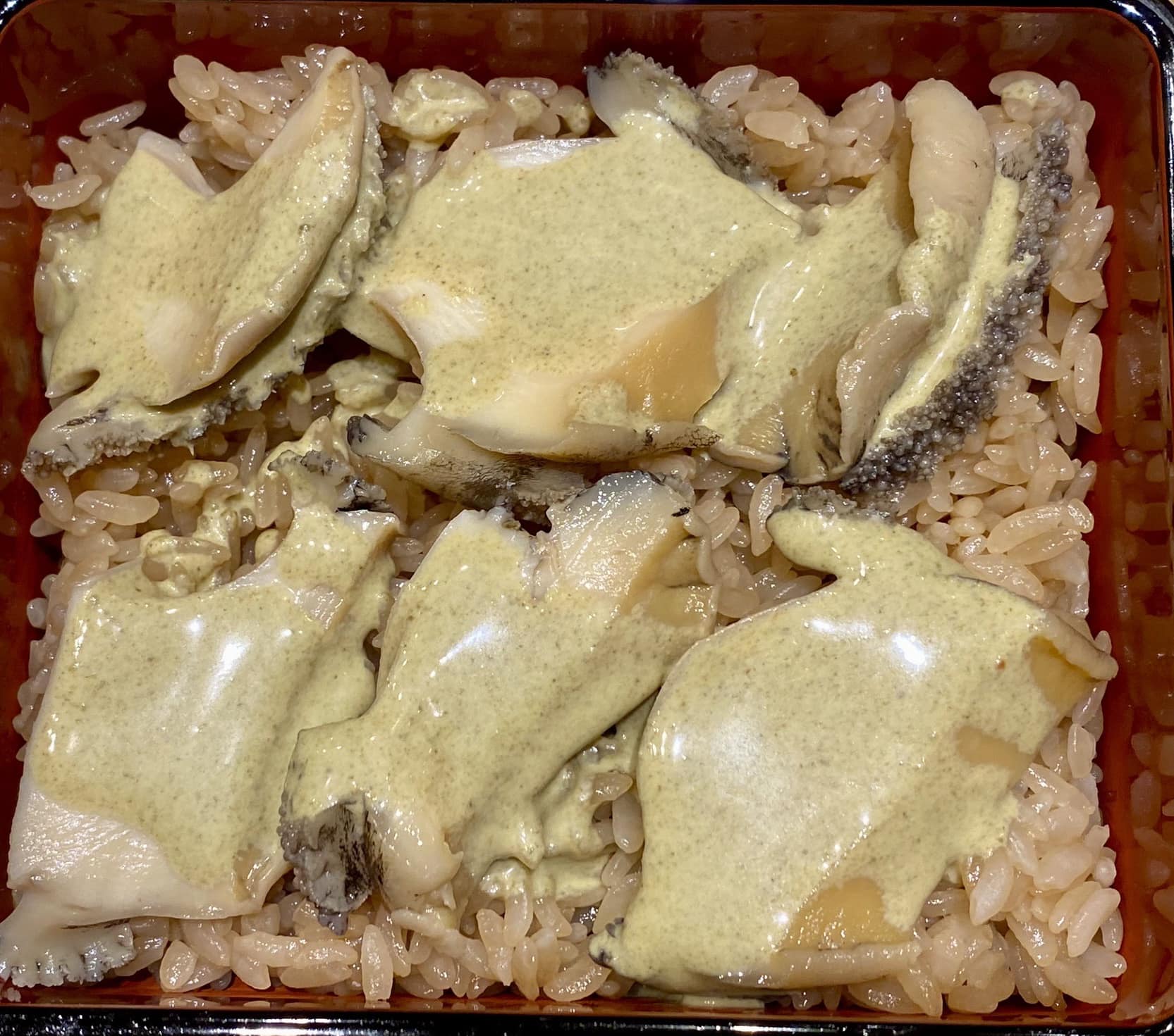 Awabi liver rice 😍🇯🇵yummy... - Sasada Omakase Restaurant