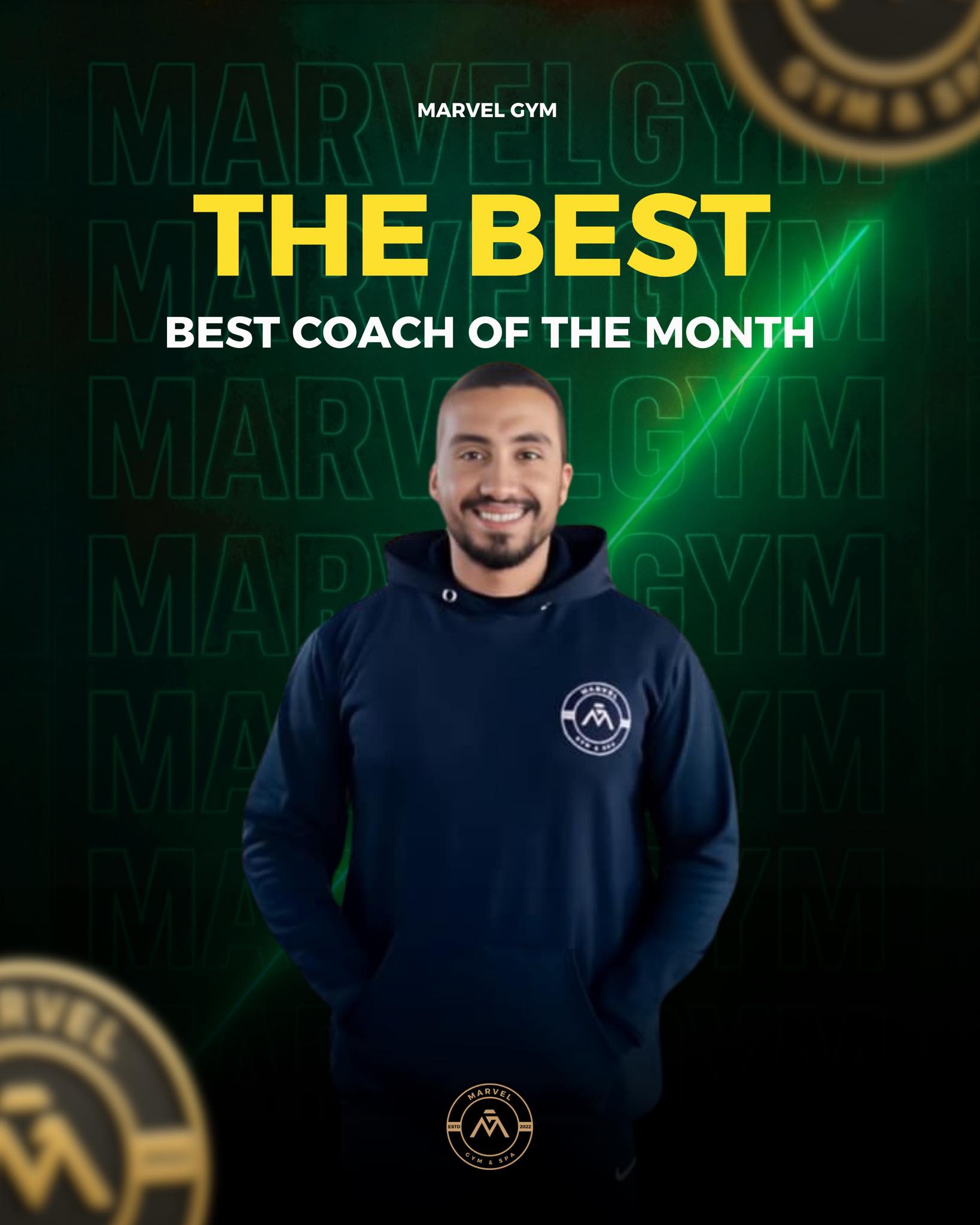 Marvel Gym - 🔥 The Best Coach of the Month 🔥 Success is... | Facebook
