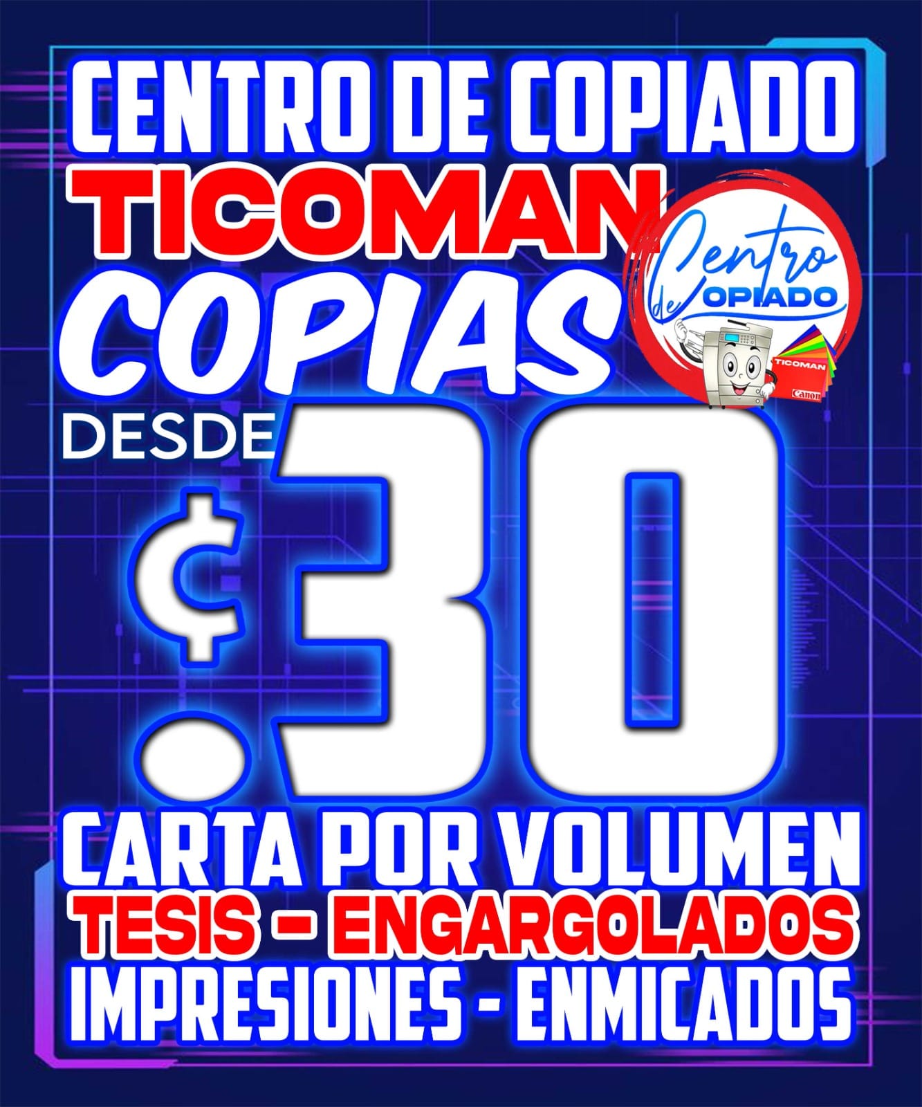 Centro De Copiado Ticoman | Gustavo A. Madero