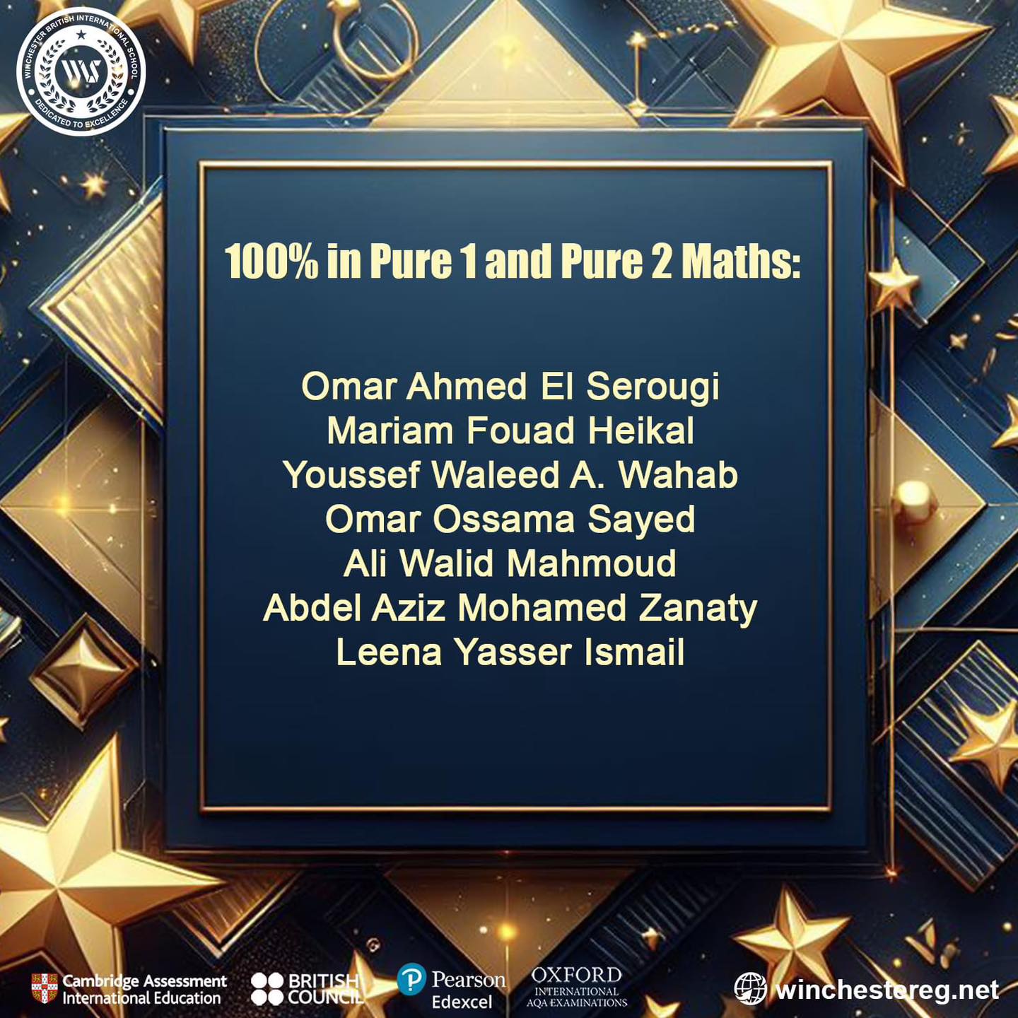 9 papers aced by 7 spectacular... - Mathematics by Dr. Ramez