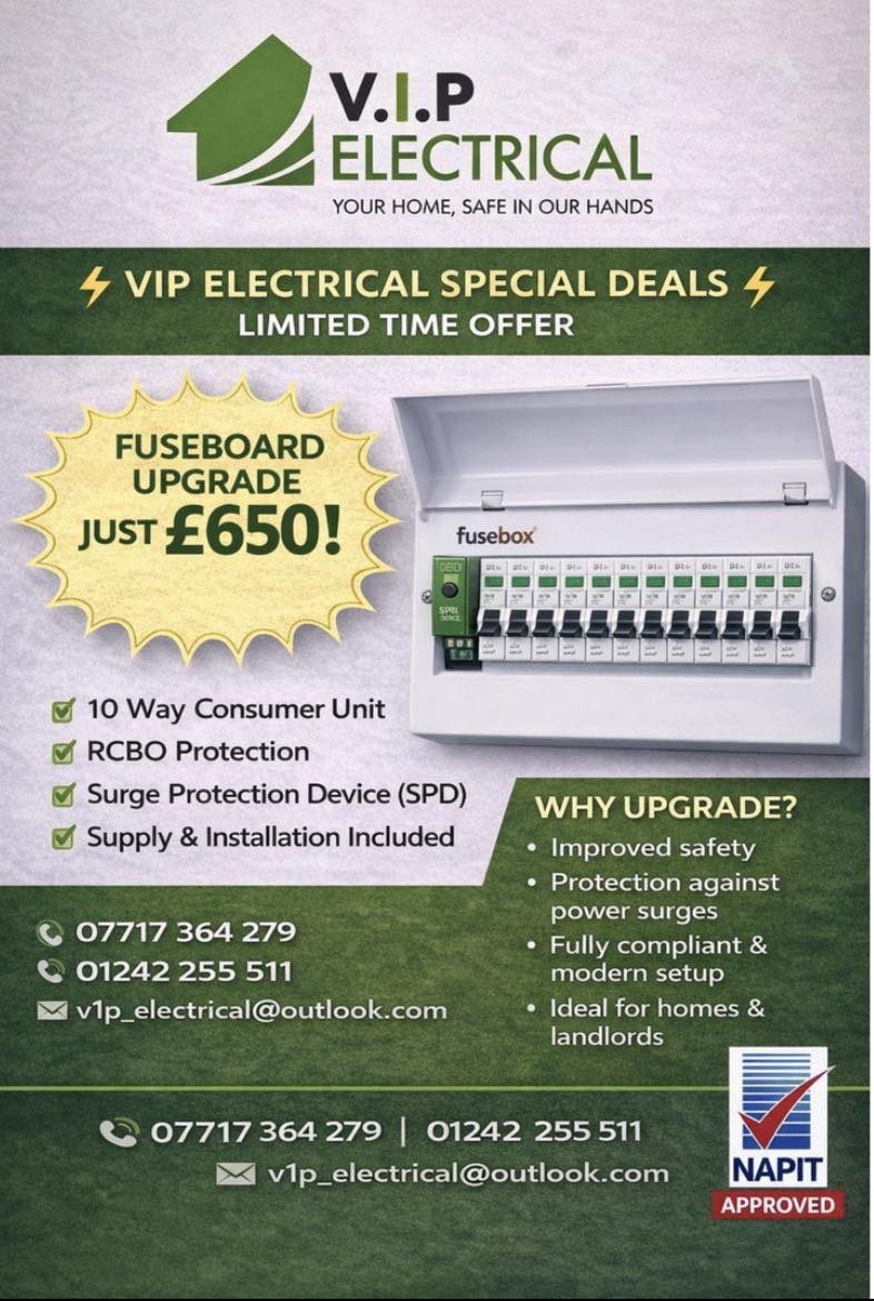 VIP Electrical - ⚡ Limited time offer ⚡ Upgrade your... | Facebook