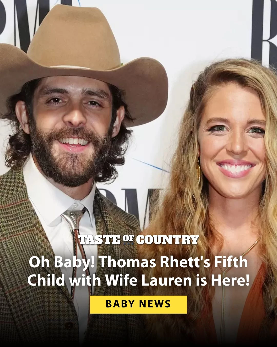 Akins, party of 7! 🎉👶 Thomas Rhett and... - Taste of Country | Facebook