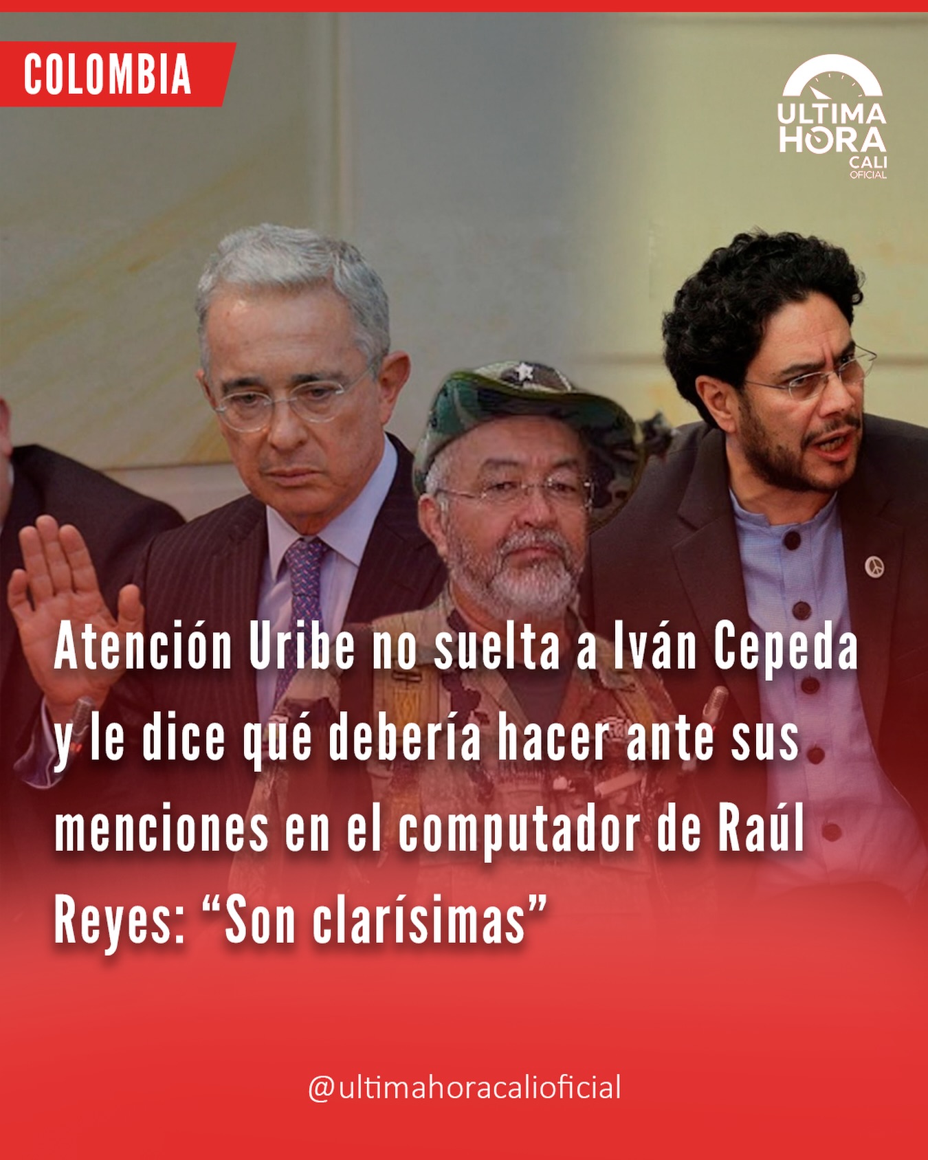 Atención Colombia Cepeda acudió a la... - UltimaHoracaliofi | Facebook