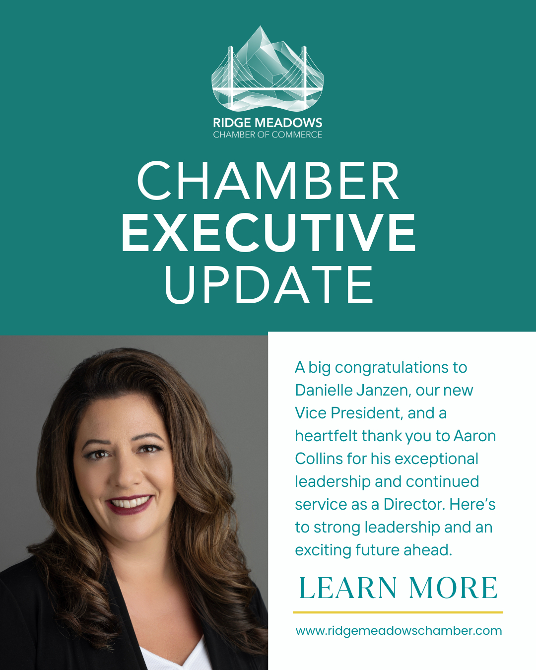 Ridge - Big applause for our Chamber leadership! We are thrilled to ...