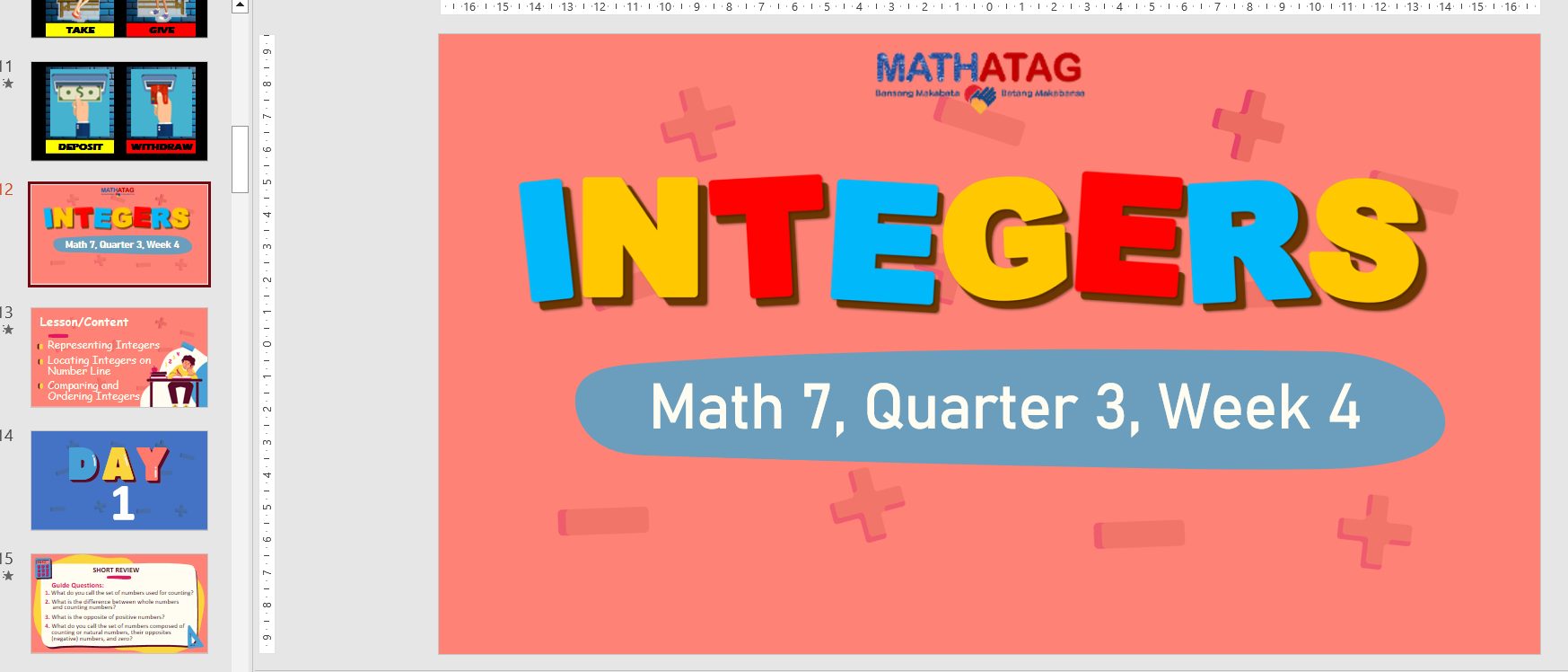 DepEd Matatag Grade 7 Complete Files | MATH 7 Q3 FILES: PPTs, DLLs and ...