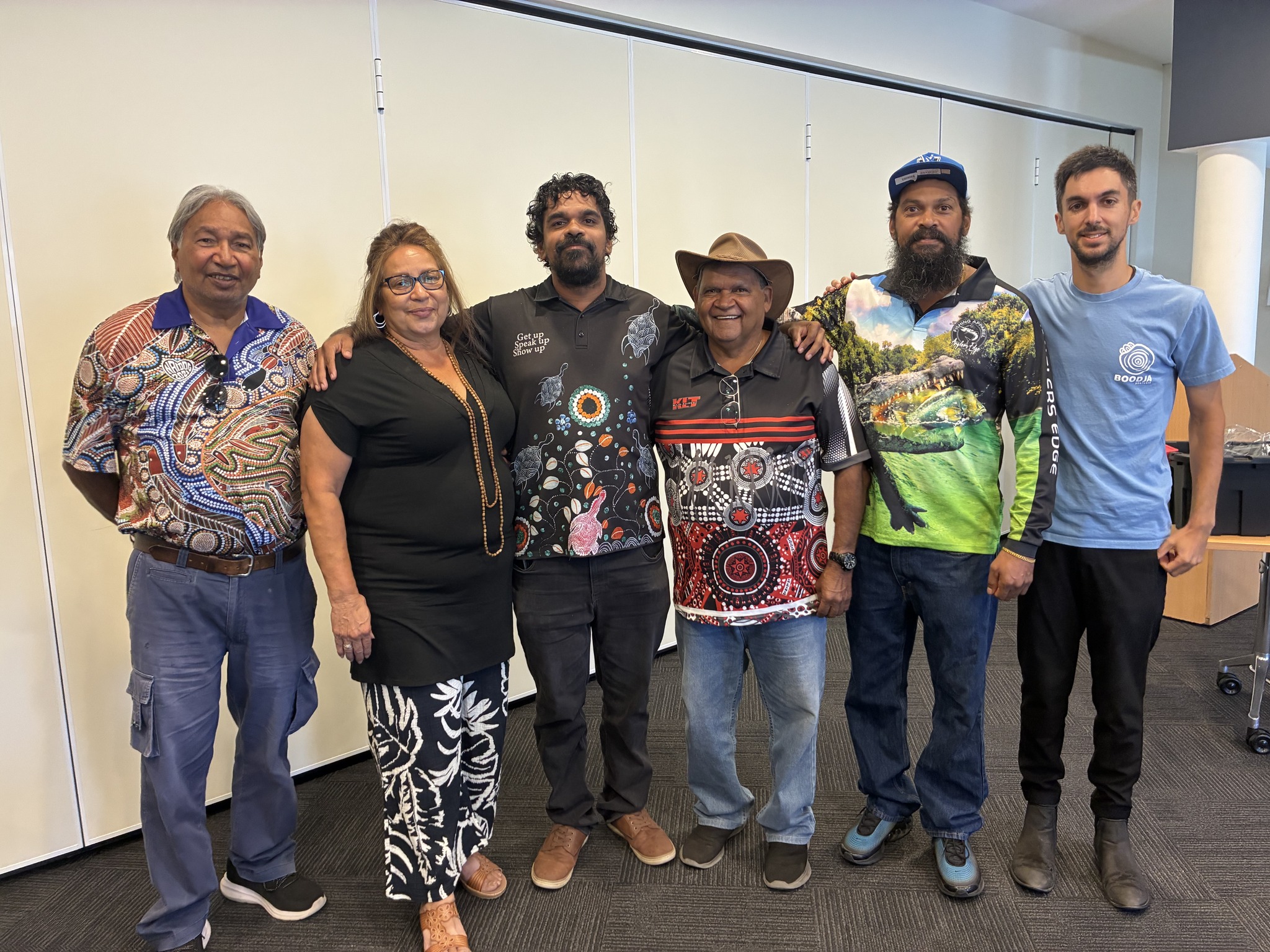 Winjan - Winjan Directors alongside Brad from Boodja Ventures. Pictured ...