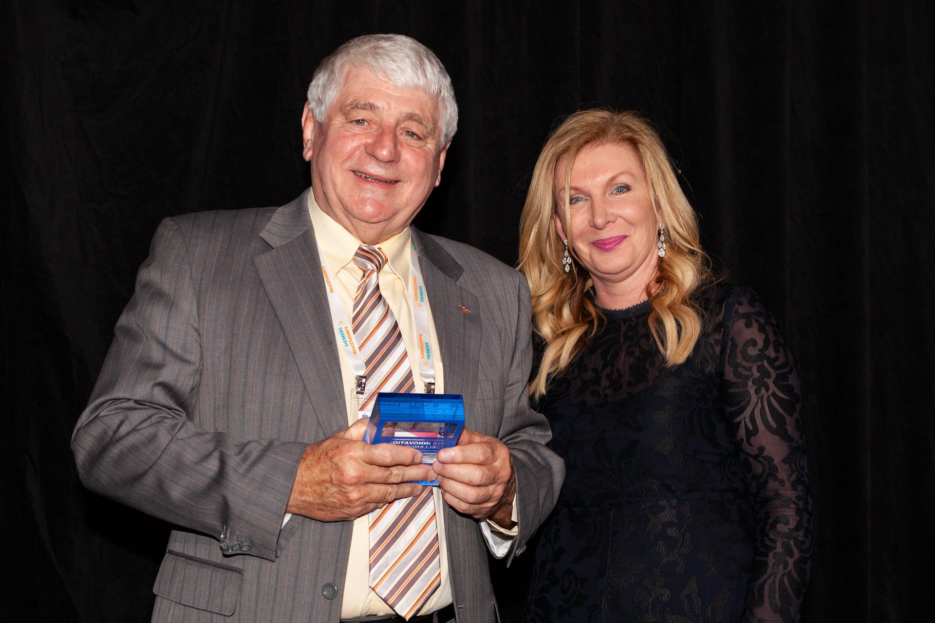 St - Bob Morris with A/Prof Patricia O'Rourke, is the proud winner of ...