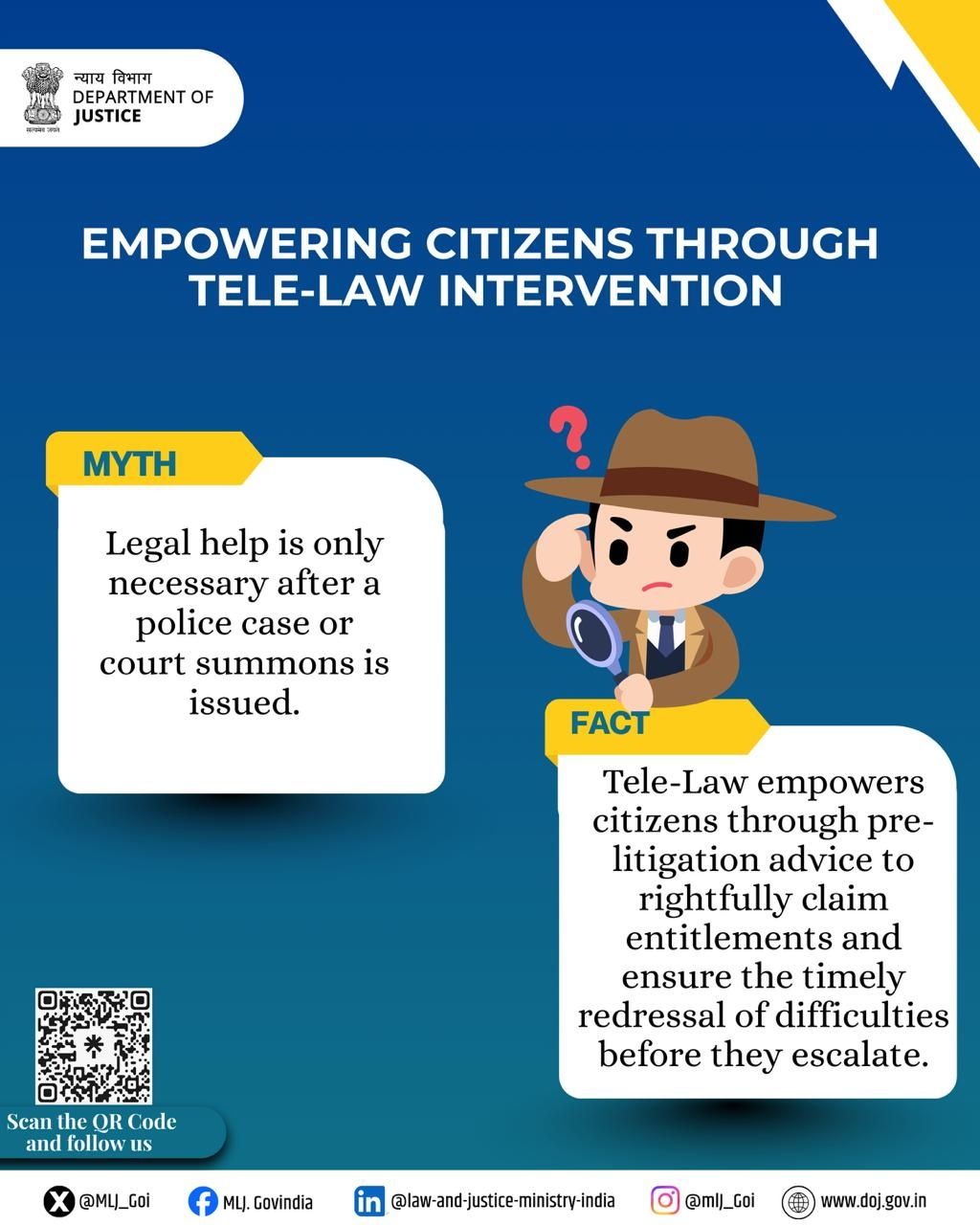 Proactive legal guidance is... - Ministry of Law and Justice | Facebook