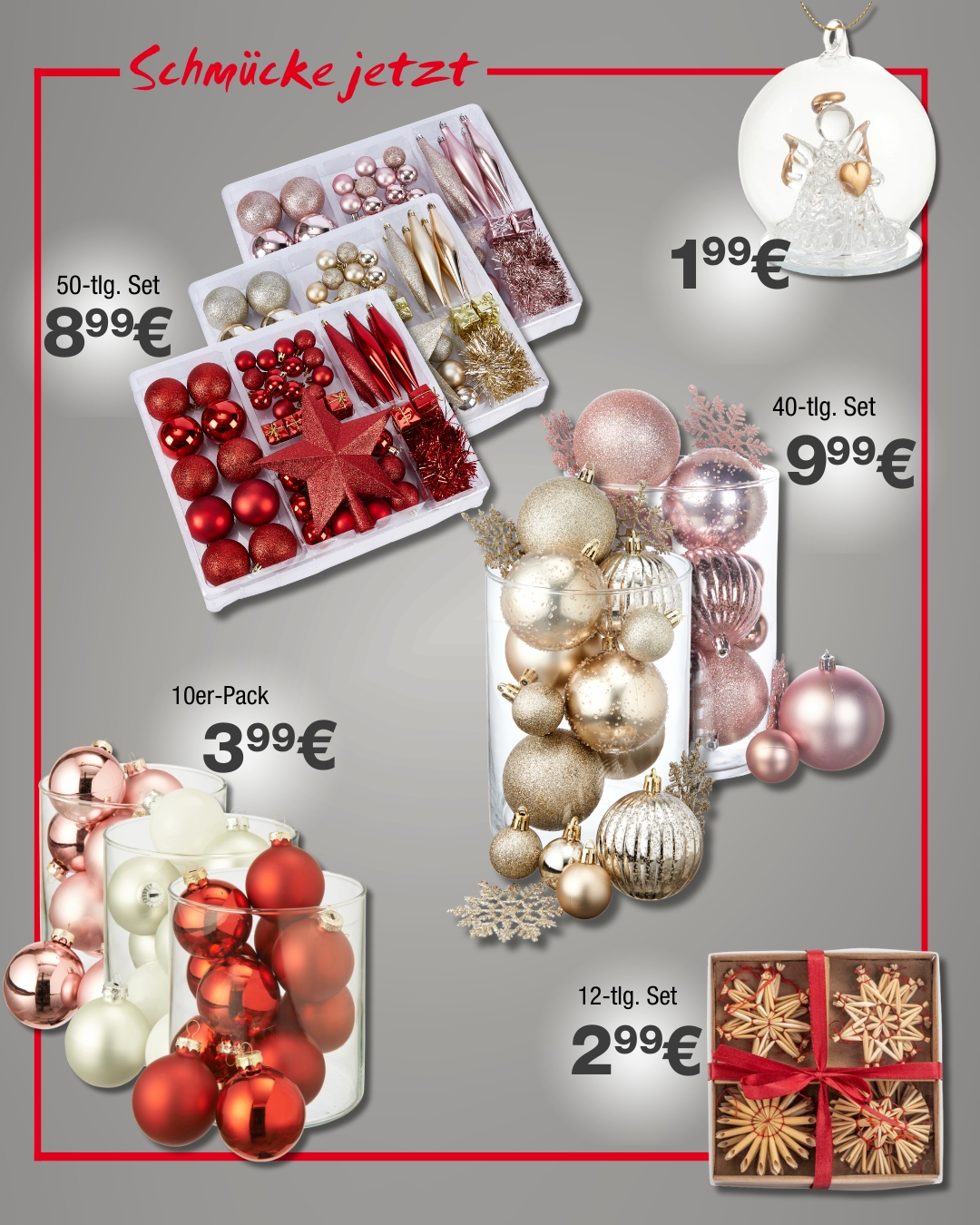Wann und in welchen Farben schmückst du deinen Weihnachtsbaum?🎄🤔 Schreib es in die Kommentare 👇 Schau jetzt in deiner Filiale vorbei, denn dort findest du Baumschmuck findest du schon ab ➡️ 79 Cent