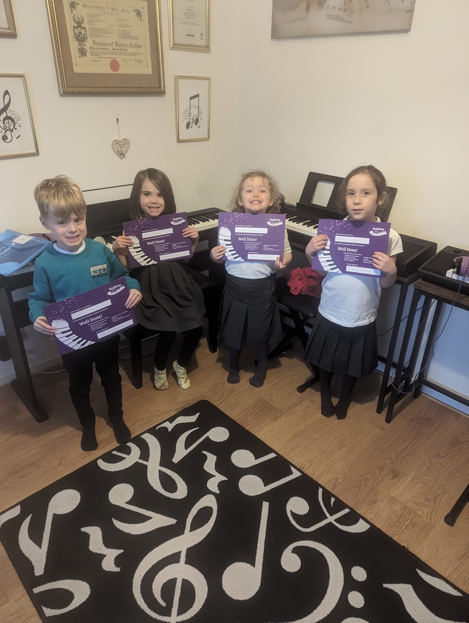 Congratulations to my Little... - Sarah Piano Teacher