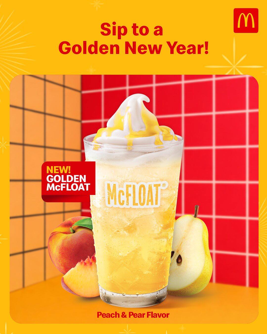 McDo - A taste of luck in every sip! 😋 Kick off your lucky era with the ...