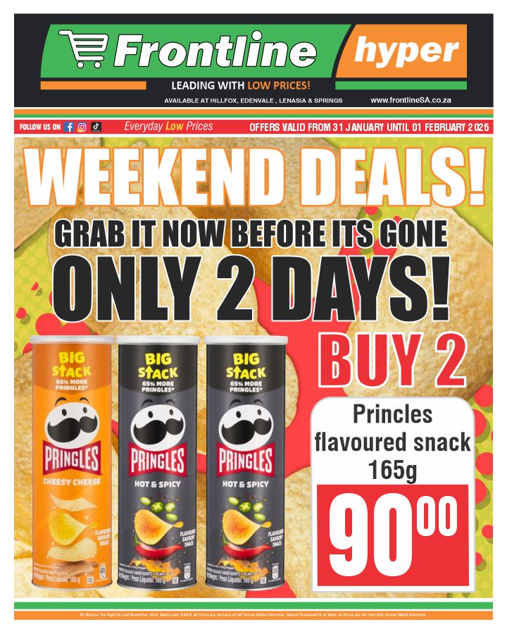 Frontline - 🍎🥦 Fresh Fruit & Veg Deals at FRONTLINE HYPER! 🥕🍌 Stock up ...