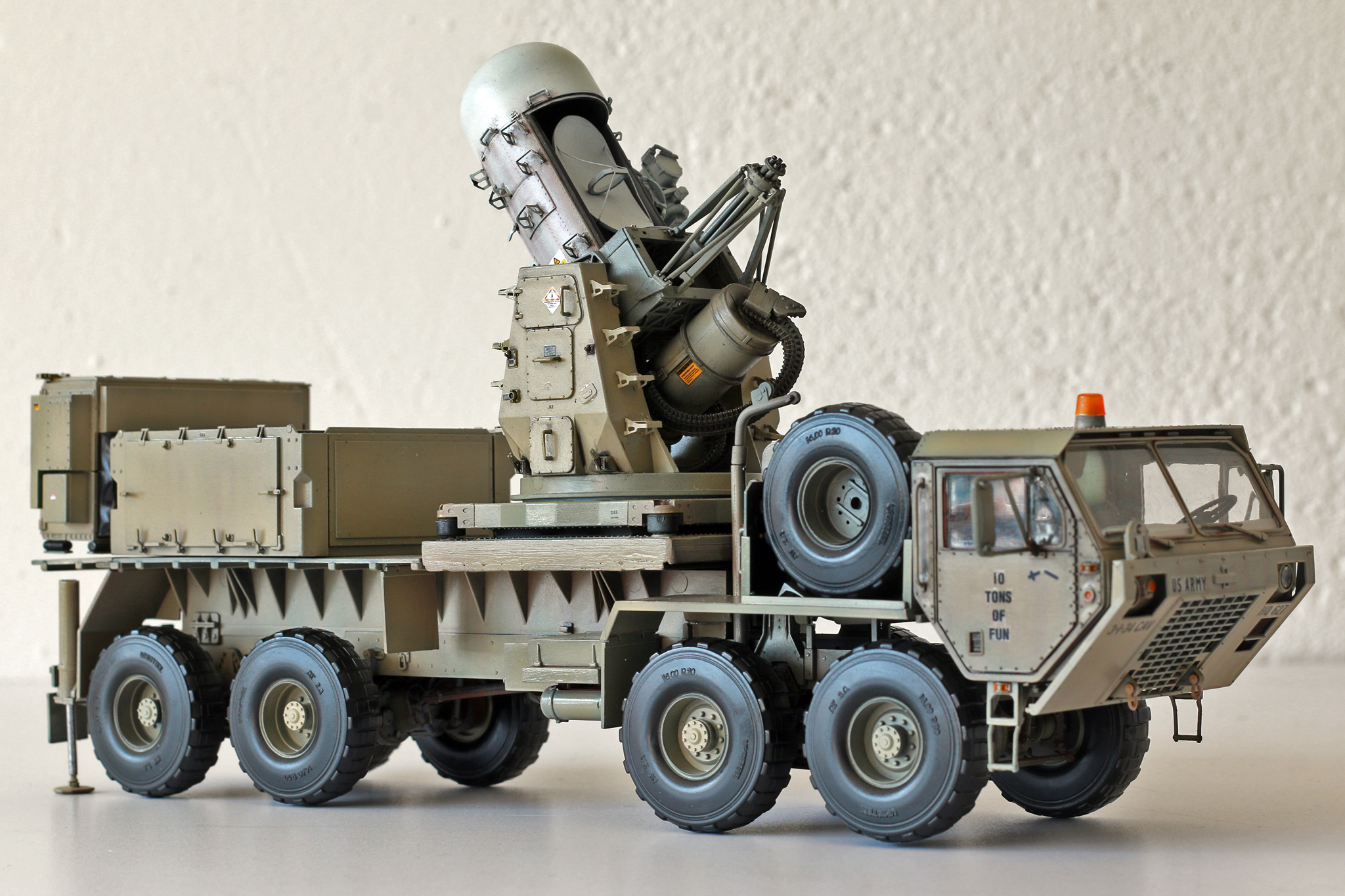 1/35 scale model US C-RAM WITH HEMTT A3 If you enjoy my work
