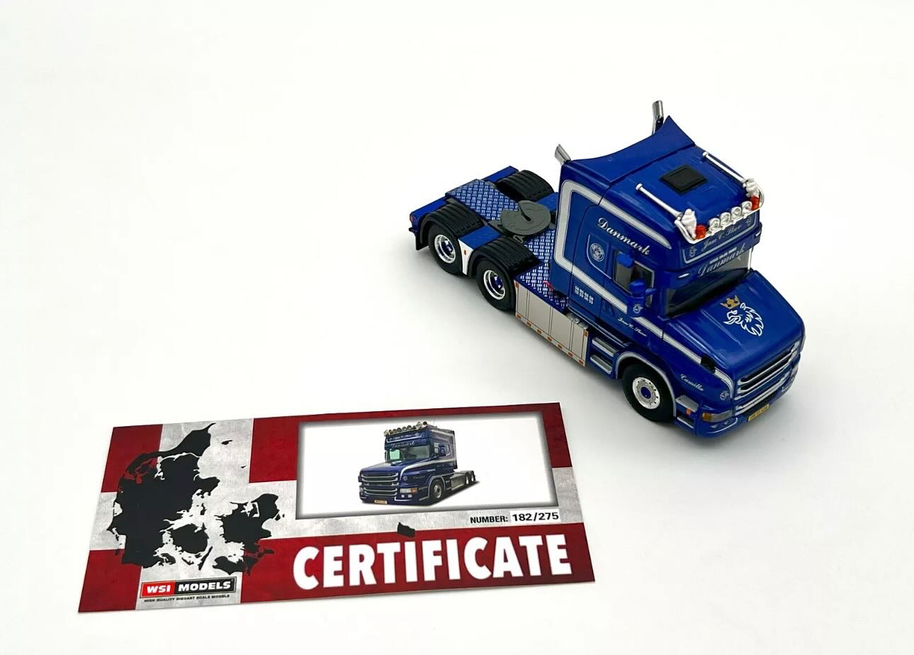 Scania Vlastuin torpedo 6x2 tag axle 