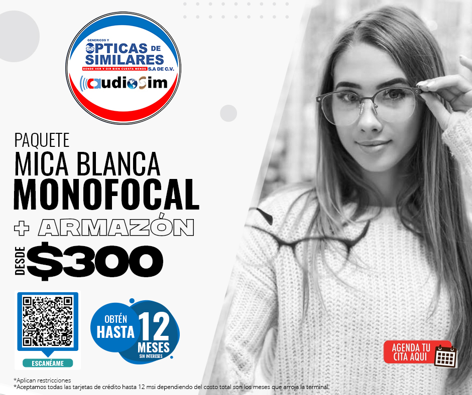 Ópticas Similares y Audiosim | Cuernavaca