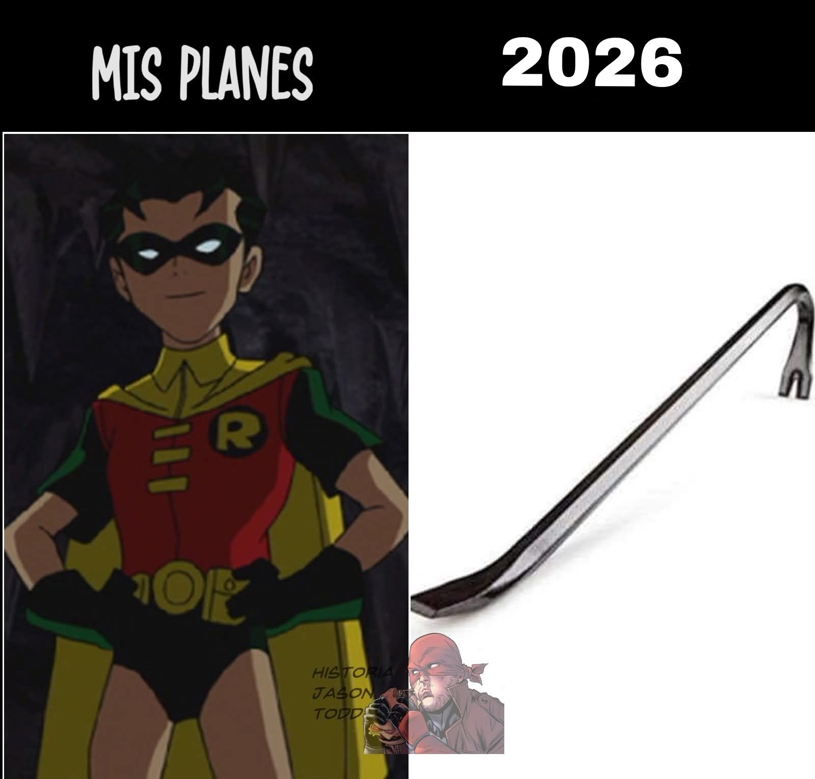 Por otro año siendo la piñata 🥳 - Historia Jason Todd | Facebook