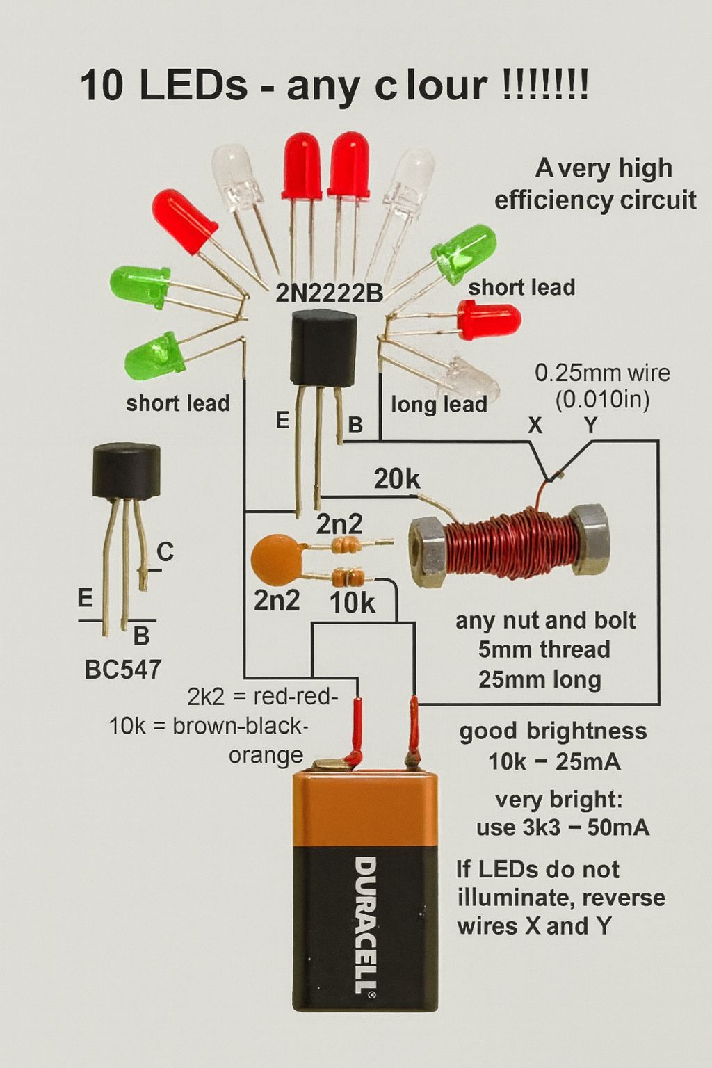 Skills - 10 LEDs - any c lour !!!!!!! | Facebook